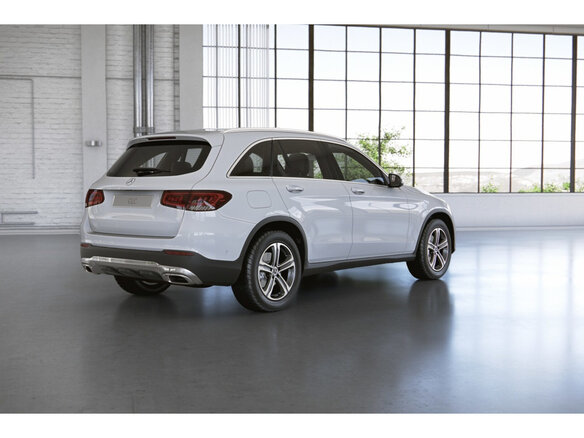 2021 Mercedes-Benz GLC 200 I (X253) Рестайлинг, белый - вид 4