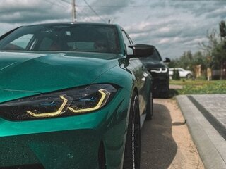 2021 BMW M3 Competition Package VI (G80), зелёный, 11900000 рублей, вид 4