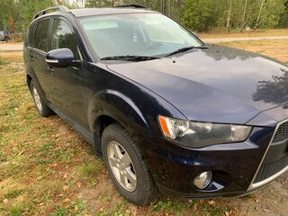 2012 Mitsubishi Outlander II Рестайлинг, синий, 1200000 рублей, вид 1