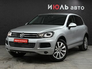2011 Volkswagen Touareg II, серебристый, 1500000 рублей, вид 1