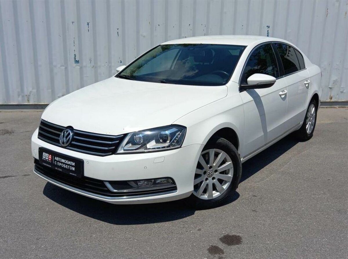 Passat b7 белый
