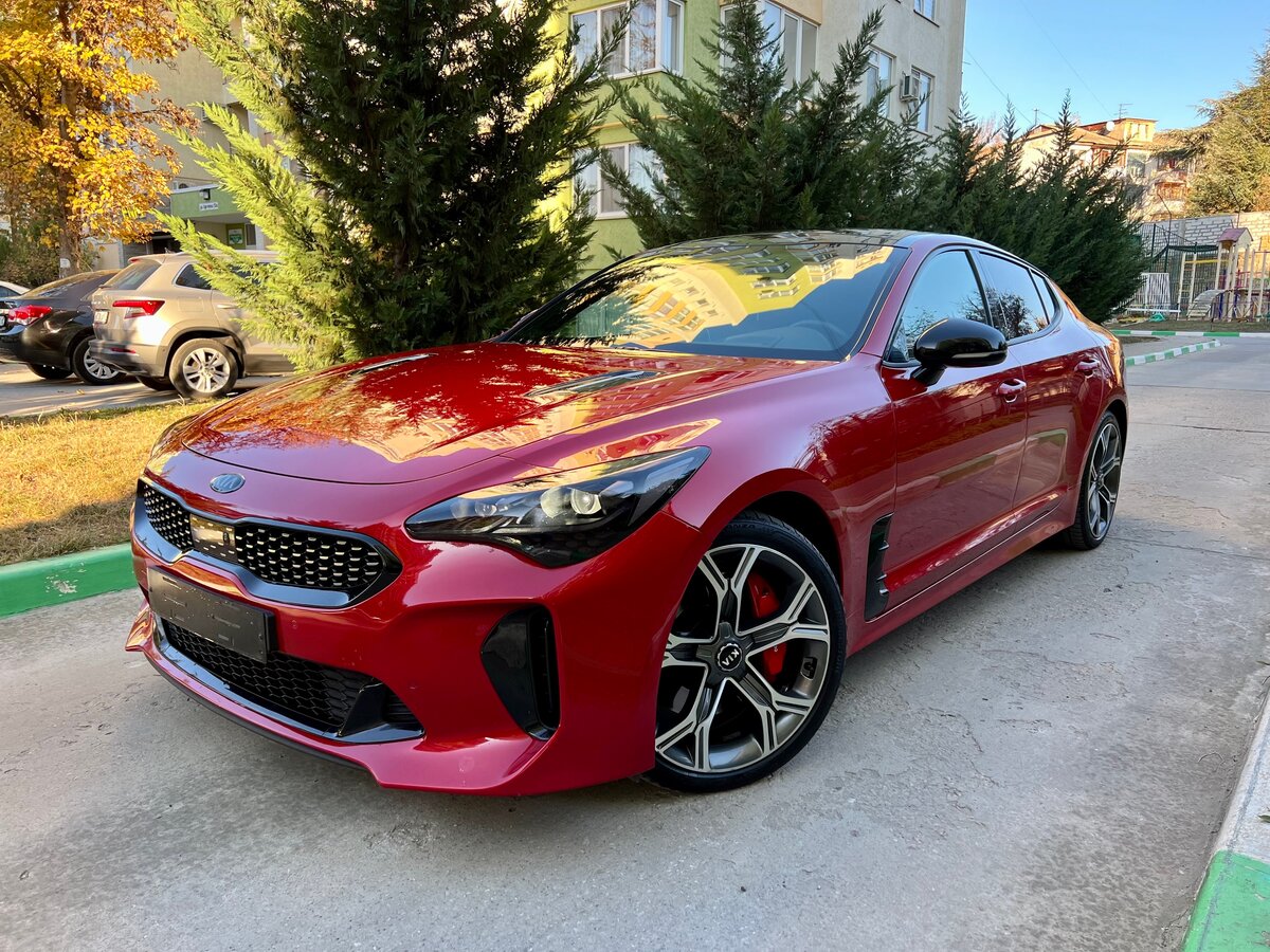 Купить б/у Kia Stinger I 3.3 AT (370 л.с.) 4WD бензин автомат в ...