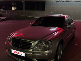 2003 Mercedes-Benz S-Класс 500 Long IV (W220) Рестайлинг, серебристый, 1900000 рублей, вид 1
