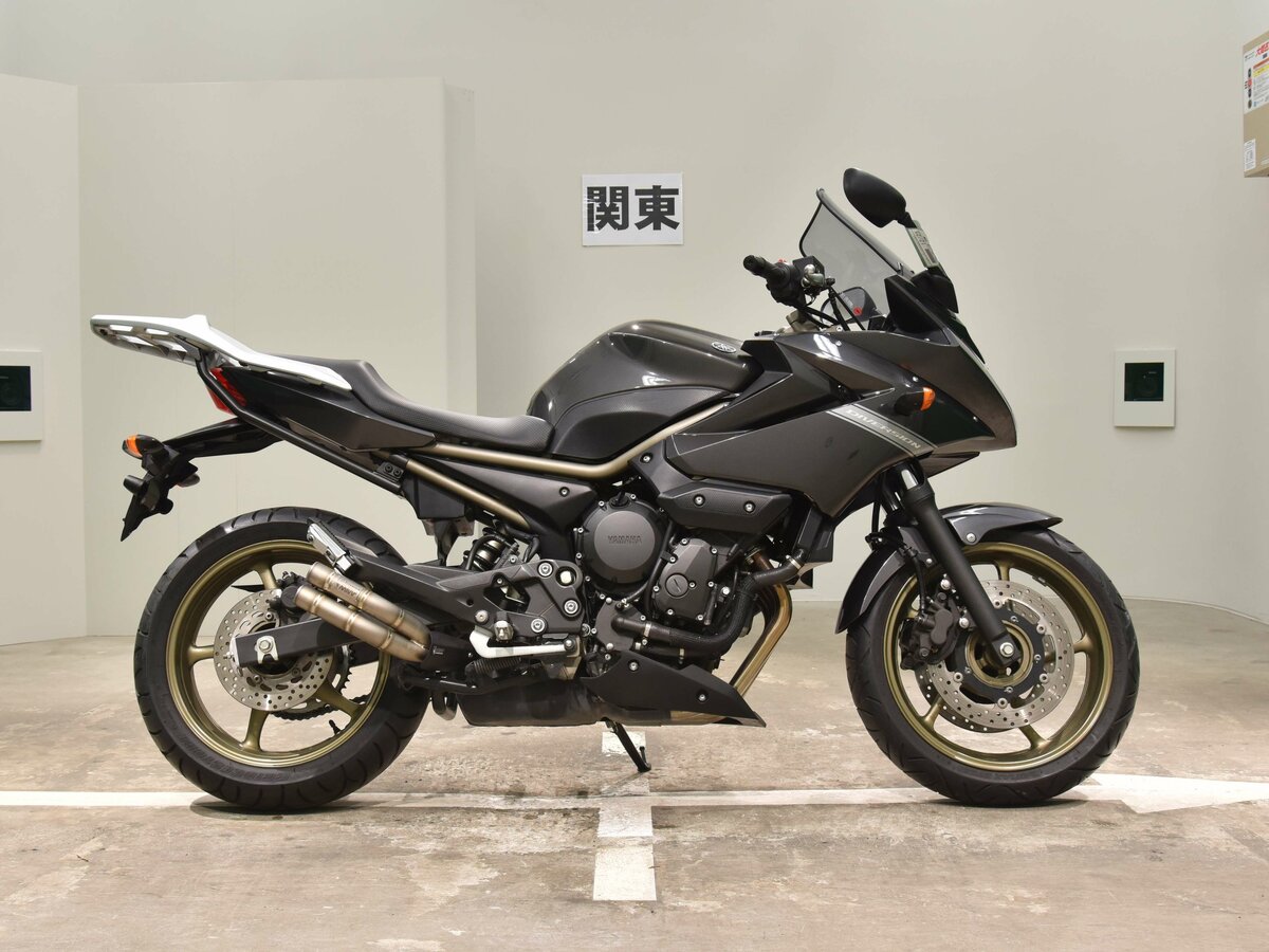 2009 Yamaha XJ6 (FZ6R), чёрный - вид 10.
