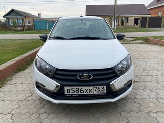 2021 Lada (ВАЗ) Granta I Рестайлинг, белый, 920000 рублей, вид 1