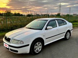 2009 Skoda Octavia I (A4) Рестайлинг, белый, 350000 рублей, вид 1