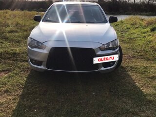 2007 Mitsubishi Lancer X, серебристый, 680000 рублей, вид 1
