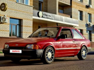 1987 Ford Escort IV, красный, 500000 рублей, вид 1