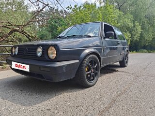 1991 Volkswagen Golf GTI KAT II, чёрный, 270000 рублей, вид 1