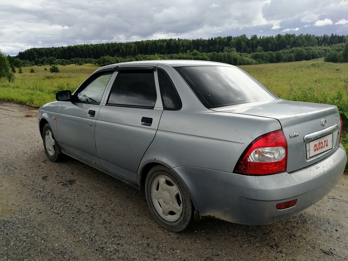 Лада Приора 1 голубой