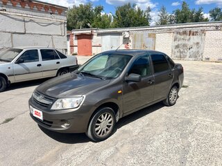 2014 Lada (ВАЗ) Granta I, коричневый, 410000 рублей, вид 1
