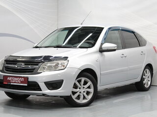 2014 Lada (ВАЗ) Granta I, серебристый, 459000 рублей, вид 1