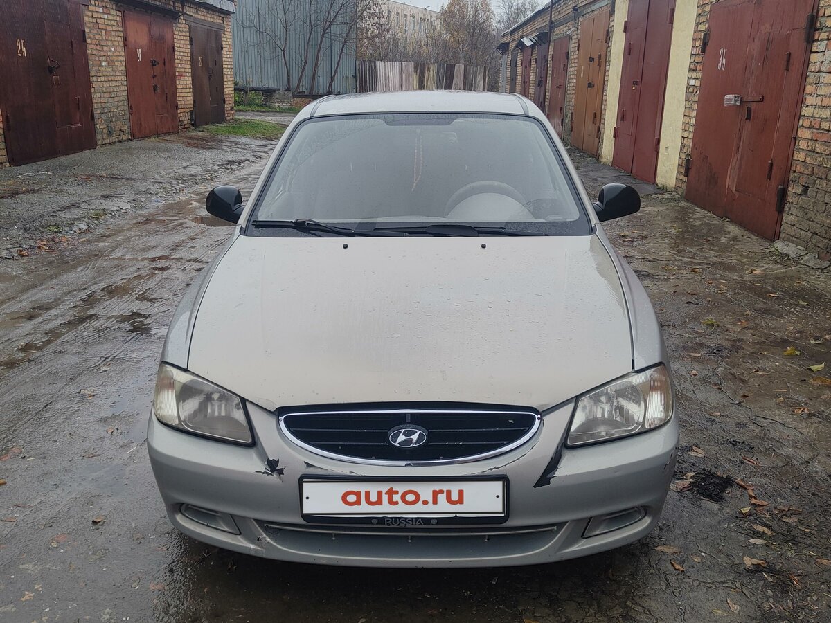 Купить б/у Hyundai Accent II ТагАЗ 1.5 AT (102 л.с.) бензин автомат в ...
