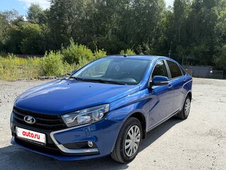 2021 Lada (ВАЗ) Vesta I, синий, 1035000 рублей, вид 1