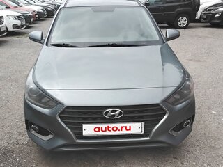2018 Hyundai Solaris II, серый, 869000 рублей, вид 1