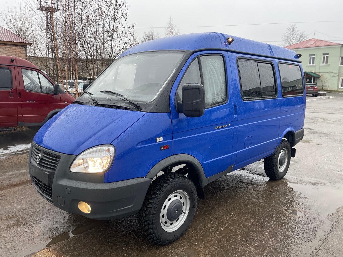Купить б/у ГАЗ Соболь (2217) в Петрозаводске: синий микроавтобус 2022 ...