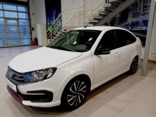 2024 Lada (ВАЗ) Granta Sport I Рестайлинг, белый, 1250000 рублей, вид 1