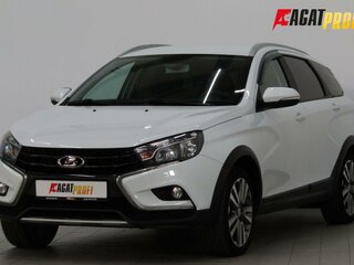 2019 Lada (ВАЗ) Vesta SW Cross I, белый, 1037000 рублей, вид 1