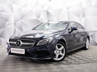 2014 Mercedes-Benz CLS 350 BlueTEC II (C218) Рестайлинг, синий, 2899000 рублей, вид 1