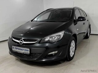 2014 Opel Astra J Рестайлинг, чёрный, 785000 рублей, вид 1