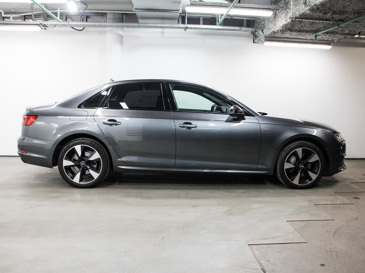 Серый audi a4