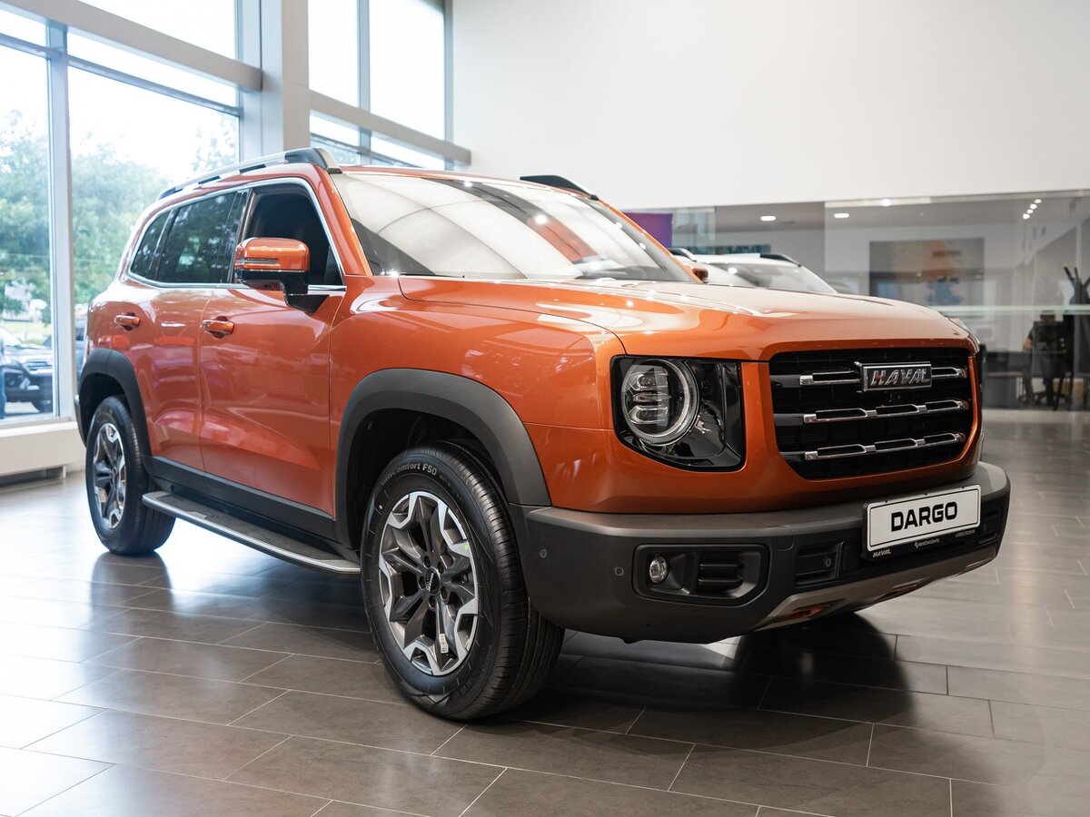 Haval Dargo 2022 оранжевый