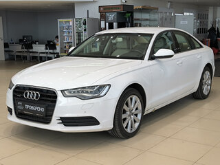 2011 Audi A6 IV (C7), белый, 1690000 рублей, вид 1