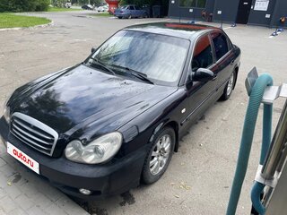 2008 Hyundai Sonata ТагАЗ IV (EF) Рестайлинг, чёрный, 350000 рублей, вид 1