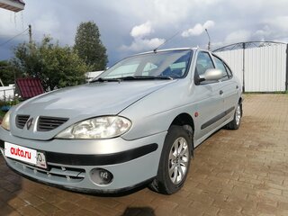 2002 Renault Megane I Рестайлинг, серый, 260000 рублей, вид 1