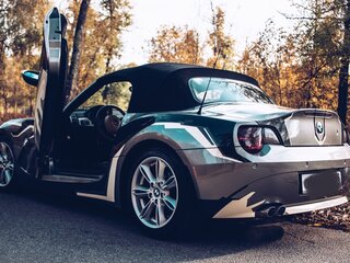 2003 BMW Z4 I (E85/E86), серый, 1830000 рублей, вид 1