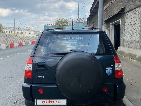 2007 Chery Tiggo (T11) I, зелёный - вид 3