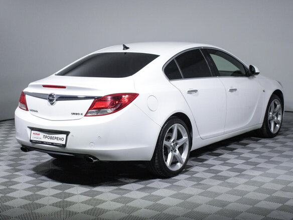 2013 Opel Insignia I, белый - вид 4