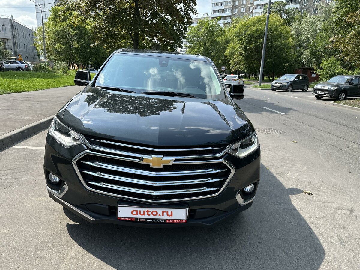 Купить б/у Chevrolet Traverse II 3.6 AT (318 л.с.) 4WD бензин автомат в ...