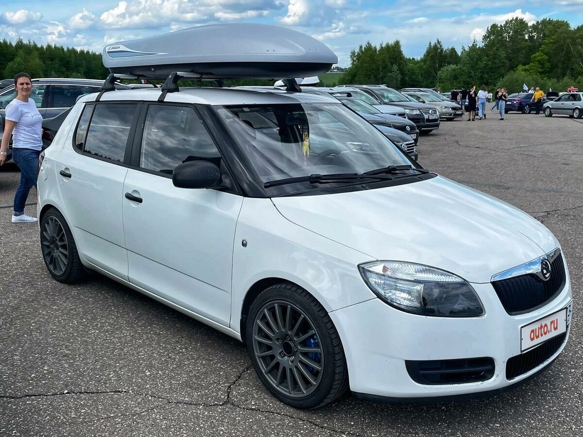 Купить б/у Skoda Fabia II 1.2 MT (70 л.с.) бензин механика в Ульяновске ...