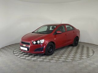 2012 Chevrolet Aveo II, красный, 441800 рублей, вид 1