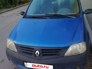 2005 Renault Logan I, синий, 80000 рублей, вид 1