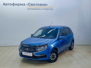 2018 Lada (ВАЗ) Granta I Рестайлинг, синий, 771000 рублей, вид 1