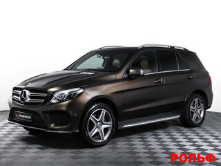2017 Mercedes-Benz GLE 300 I (W166), коричневый, 2945000 рублей, вид 1