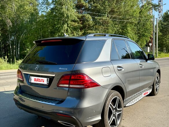 2018 Mercedes-Benz GLE 400 9G-Tronic I (W166), серый, 3990000 рублей - вид 4