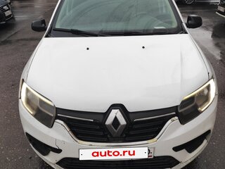 2019 Renault Logan II Рестайлинг, белый, 390000 рублей, вид 1