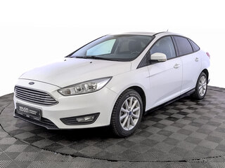2018 Ford Focus III Рестайлинг, белый, 1125000 рублей, вид 1
