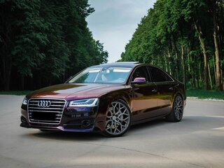 2014 Audi A8 III (D4) Рестайлинг, чёрный, 3700000 рублей, вид 1