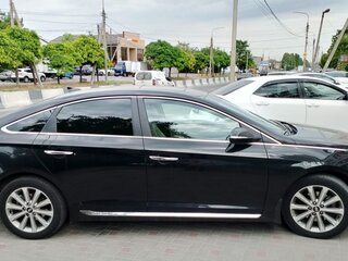 2017 Hyundai Sonata VII (LF) Рестайлинг, чёрный, 1811000 рублей, вид 2