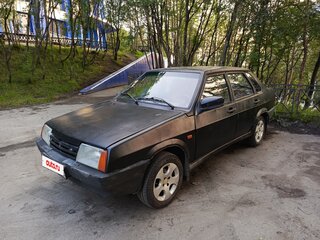 2003 Lada (ВАЗ) 21099, чёрный, 80000 рублей, вид 1
