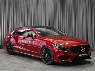 2015 Mercedes-Benz CLS 400 II (C218) Рестайлинг, красный, 4209000 рублей, вид 1