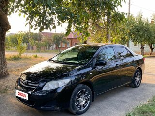 2008 Toyota Corolla X (E140, E150), чёрный, 550000 рублей, вид 1