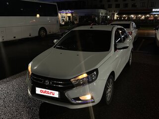 2016 Lada (ВАЗ) Vesta I, белый, 830000 рублей, вид 1