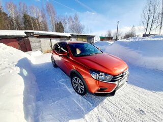 2021 Lada (ВАЗ) Vesta SW Cross I, оранжевый, 1150000 рублей, вид 2