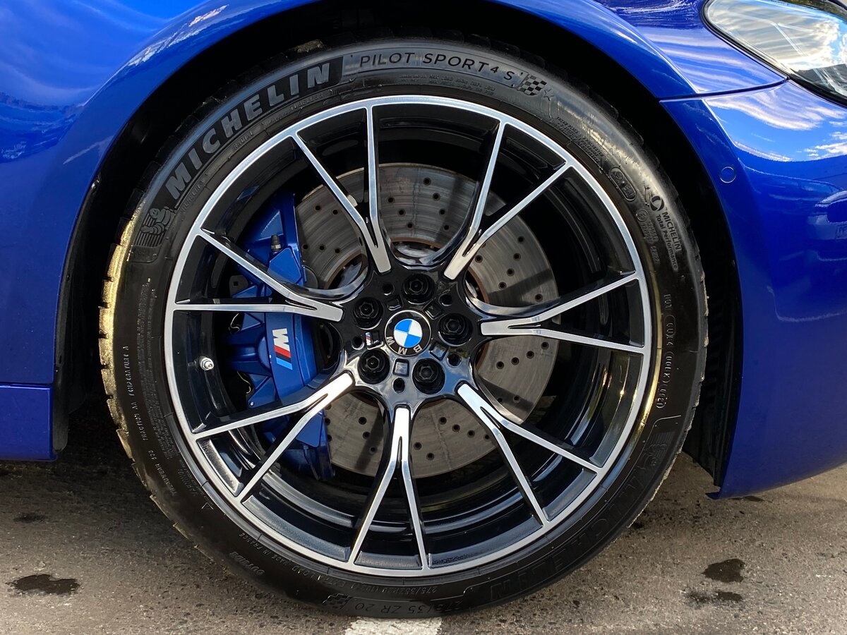 2020 BMW M5 Competition VI (F90) Рестайлинг, синий - вид 7