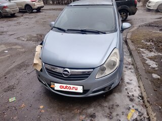 2007 Opel Corsa D, голубой, 160000 рублей, вид 1